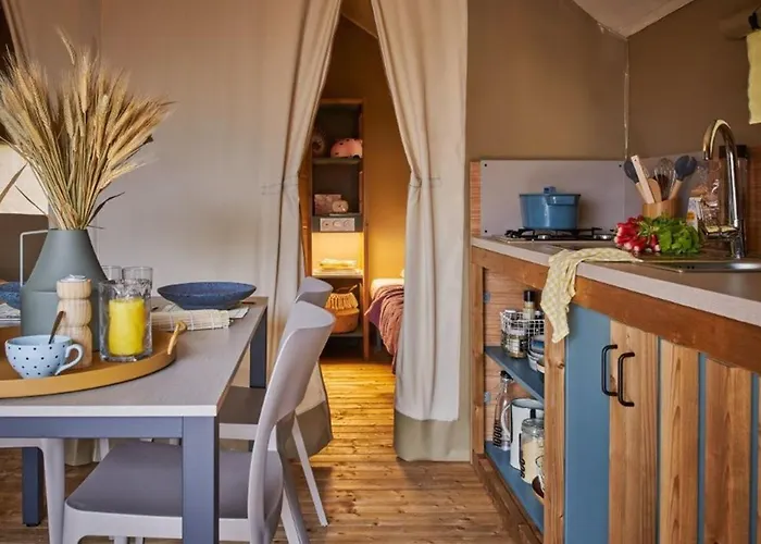 Campsite Sur Pilotis Avec Terrasse A - Api-1-52-1474